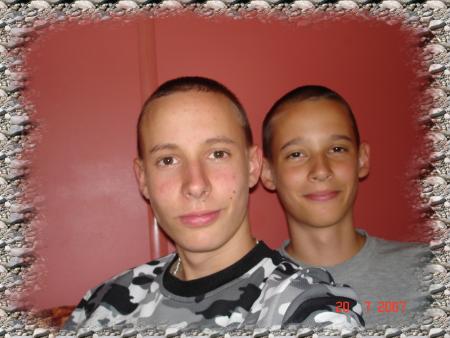 Les 2 fr�ro en Vacances !!